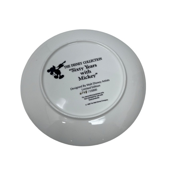 Disney Collection Limited Edition Mickey Mouse Plate - Picture 2 of 6